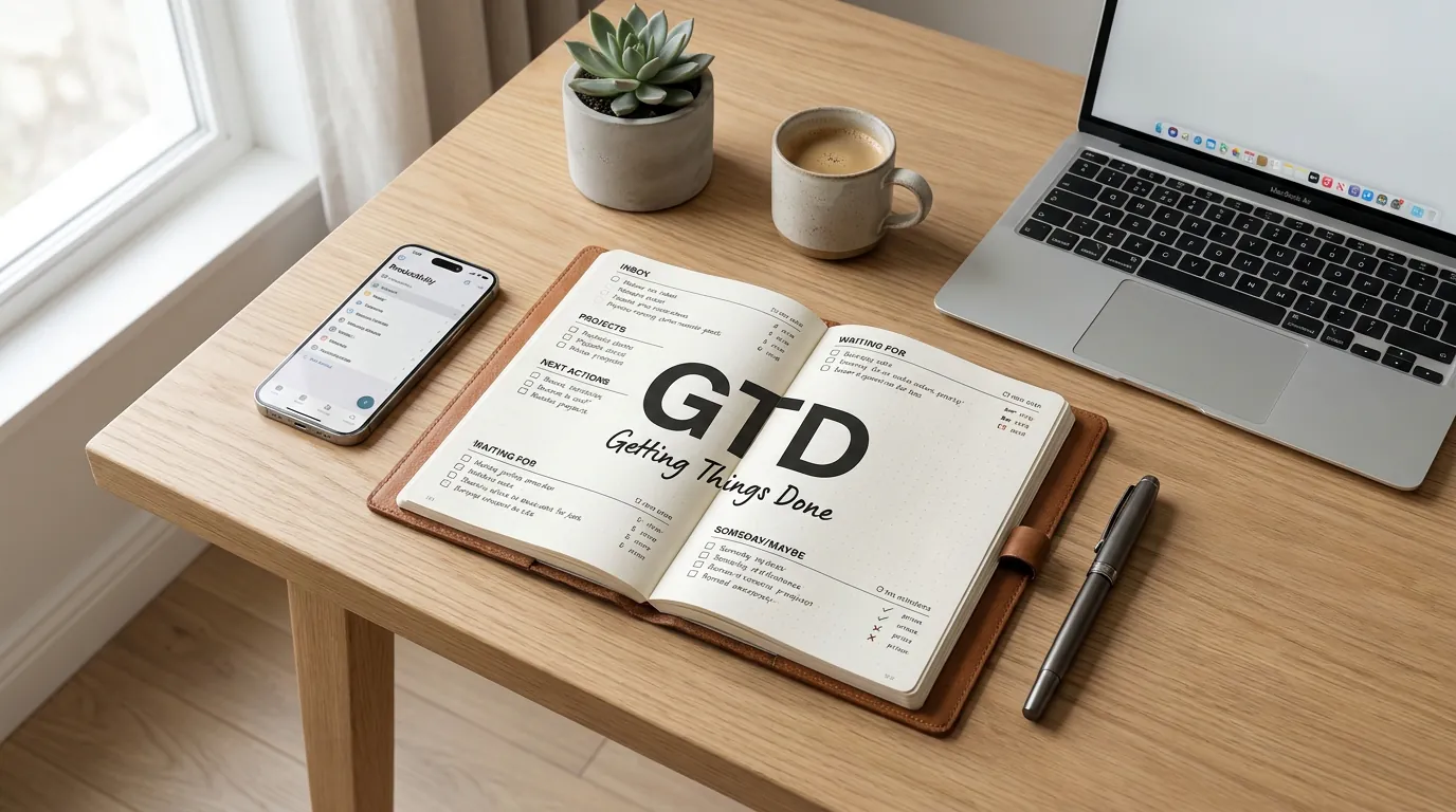 آموزش تکنیک GTD برای ساماندهی پروژه‌ها و کارهای روزانه